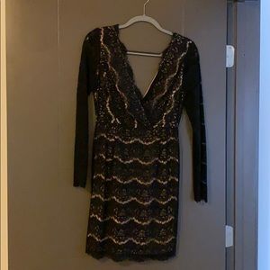 Black Lace Francesca’s Dress size M